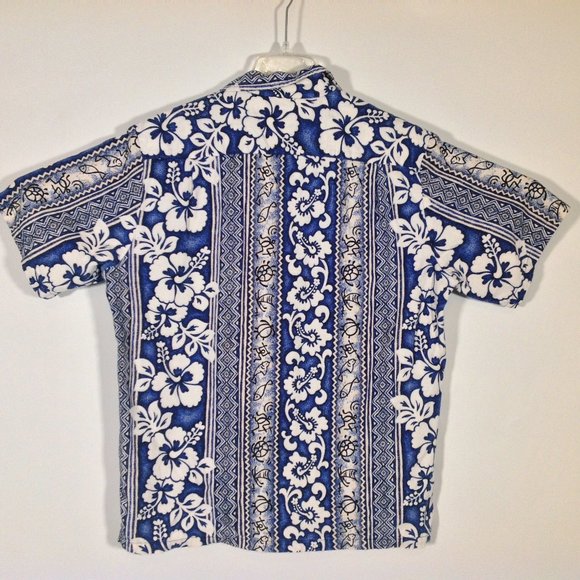 Vintage Pride of Hawaii Shirt Mens Large Barkcloth - Picture 4 of 5